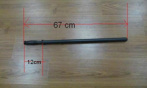 67cm or 54 cm night stick for police
