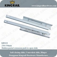 under mount drawer slides (self close) KRS10