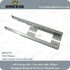 wire basket slide (under mount) KRS11P3