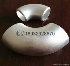 Aluminum 6061 1060 pipe fittings 90 degree elbow