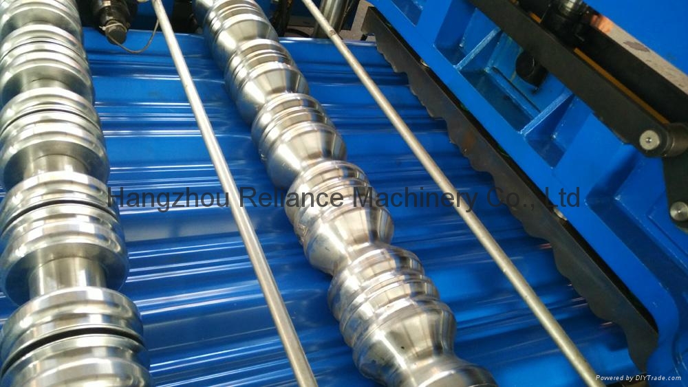Galvanized Roofing Sheet Roll Forming Machine 3