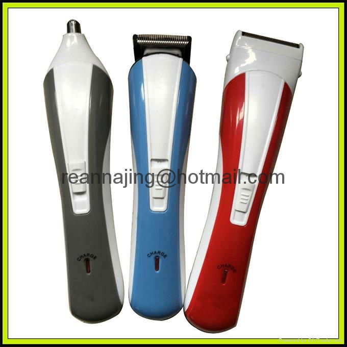 NHC-2012 3 In 1 Hair Nose Beard Hair Trimmer Rechargeable Hair Clipper 4