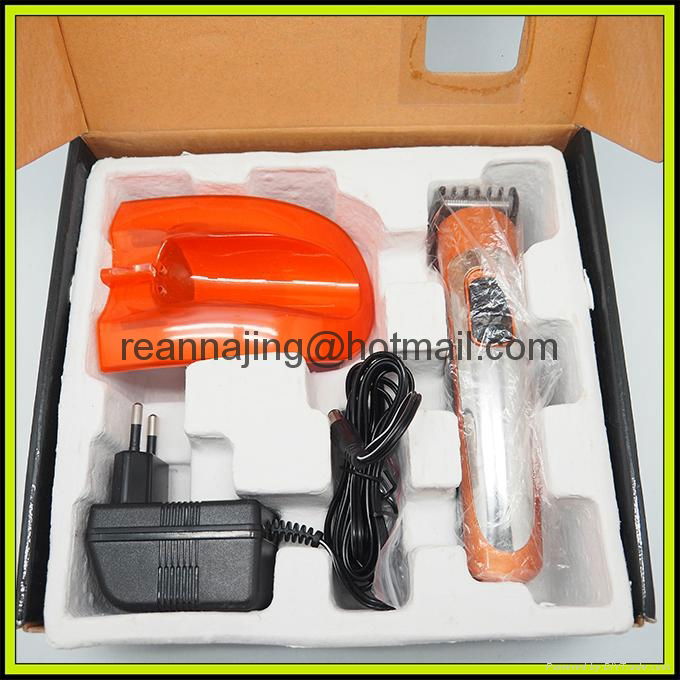 RF-607A Cheap Price Auto Hair Cutting Machine Rechargeable Hair Clipper Barber T 5