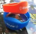 logo Printed rfid silicone bracelet /