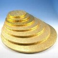 gold roud cake bord /cake circle