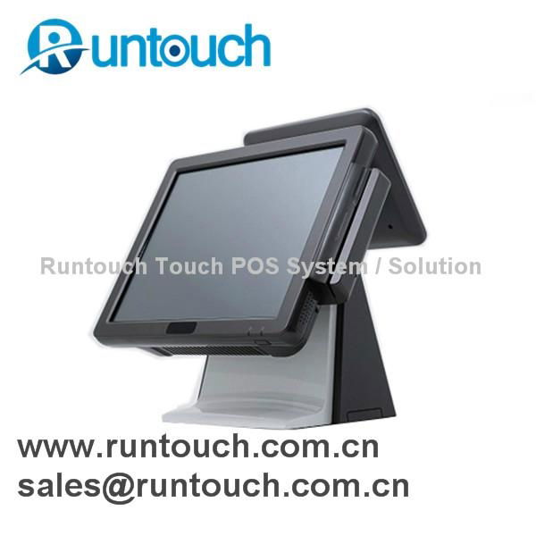 RT-5200C Runtouch 15" Fanfree 9.7” dual screen High-end Touch POS