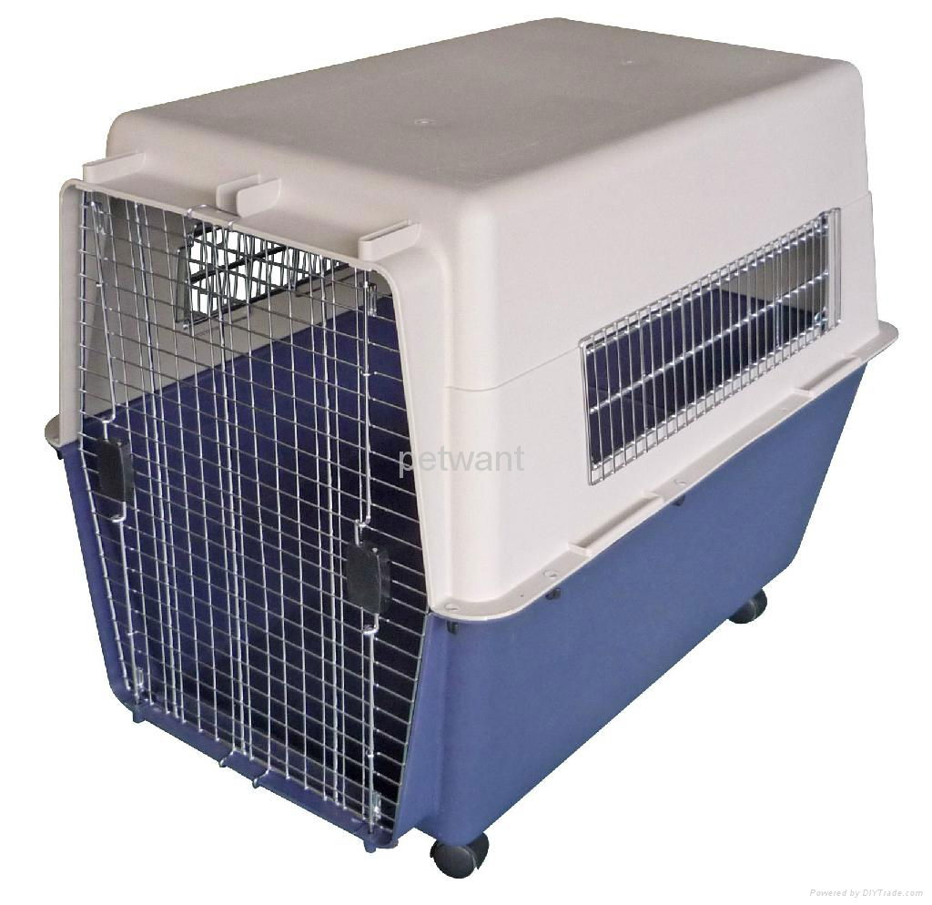 FC-0704 designed pp plastic pet crate 