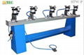 Pneumatic wood blind slat punching machine 1