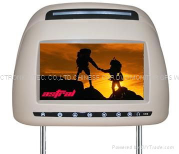 7inch headrest dvd player