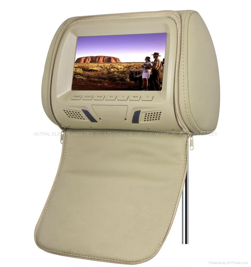 7inch headrest monitor