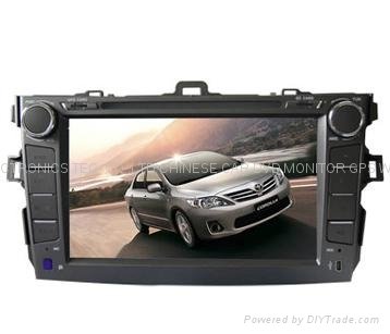 Corolla in dash dvd player with gps navigation