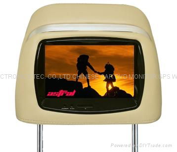 7inch headrest digital panel monitor