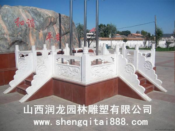 山西升旗台-漢白玉升旗台-學校漢白玉升旗台-不鏽鋼旗杆 3