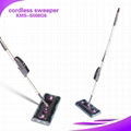 cordless sweeper with removable brushes