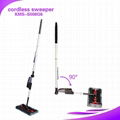 cordless sweeper with removable brushes 2