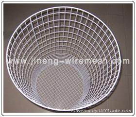 Stainless steel mesh basket 