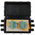 3in 3out ports Horizontal fiber optic splitter closure-1:16 abs module splitter 1