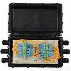 3in 3out ports Horizontal fiber optic splitter closure-1:16 abs module splitter