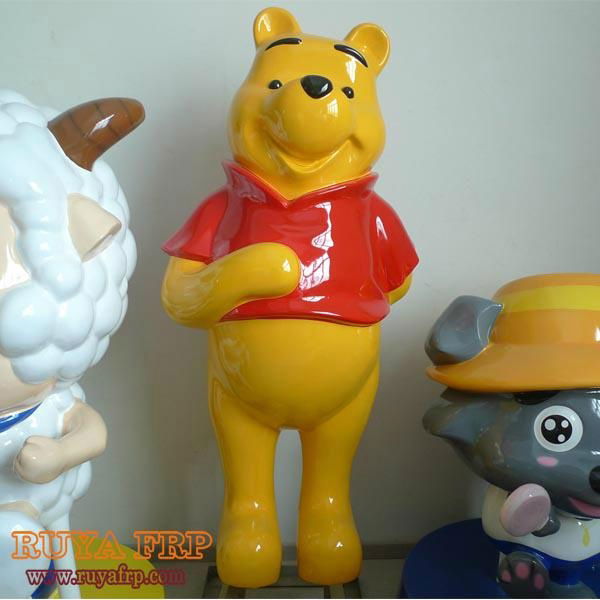 Fiberglass cartoon statue 3