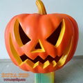 Fiberglass Hallowmas pumpkin 1