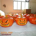 Fiberglass Hallowmas pumpkin 3