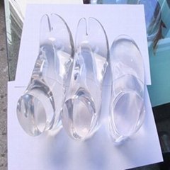 Clear Exquisite Lucite Foot Mannequin Acrylic Foot Resin Mannequin for Display 