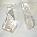 Clear Custom High Heel Acrylic Foot Display Resin Foot Mannequin for Display  3