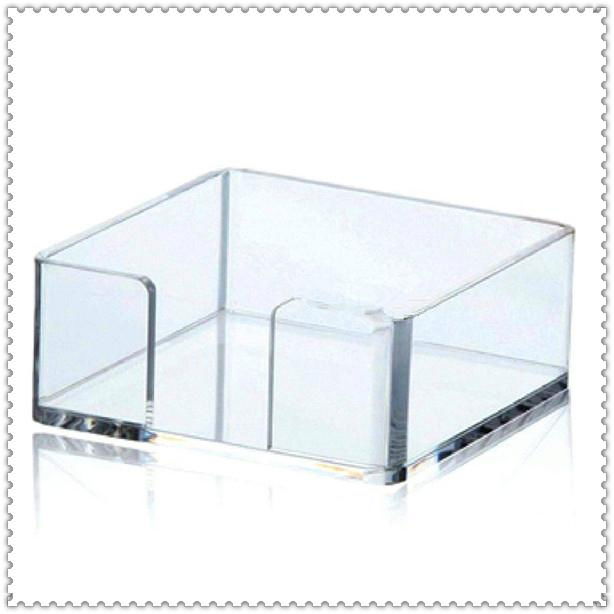 Clear Acrylic Napkin Holder PMMA Tissue Holder Plxiglass Stylish Napkin Holder  4