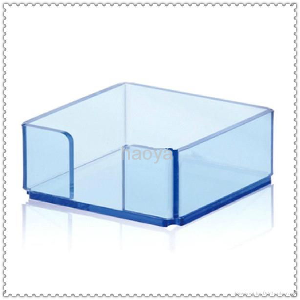 Colorful  Acrylic Tissue  Case Plexiglass Customized Shape Napkin Holder  3