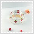  Hot Sales Clear Stylish Acrylic  Pet Bowl Resin Pet Bowl  for Dog and Cat  4