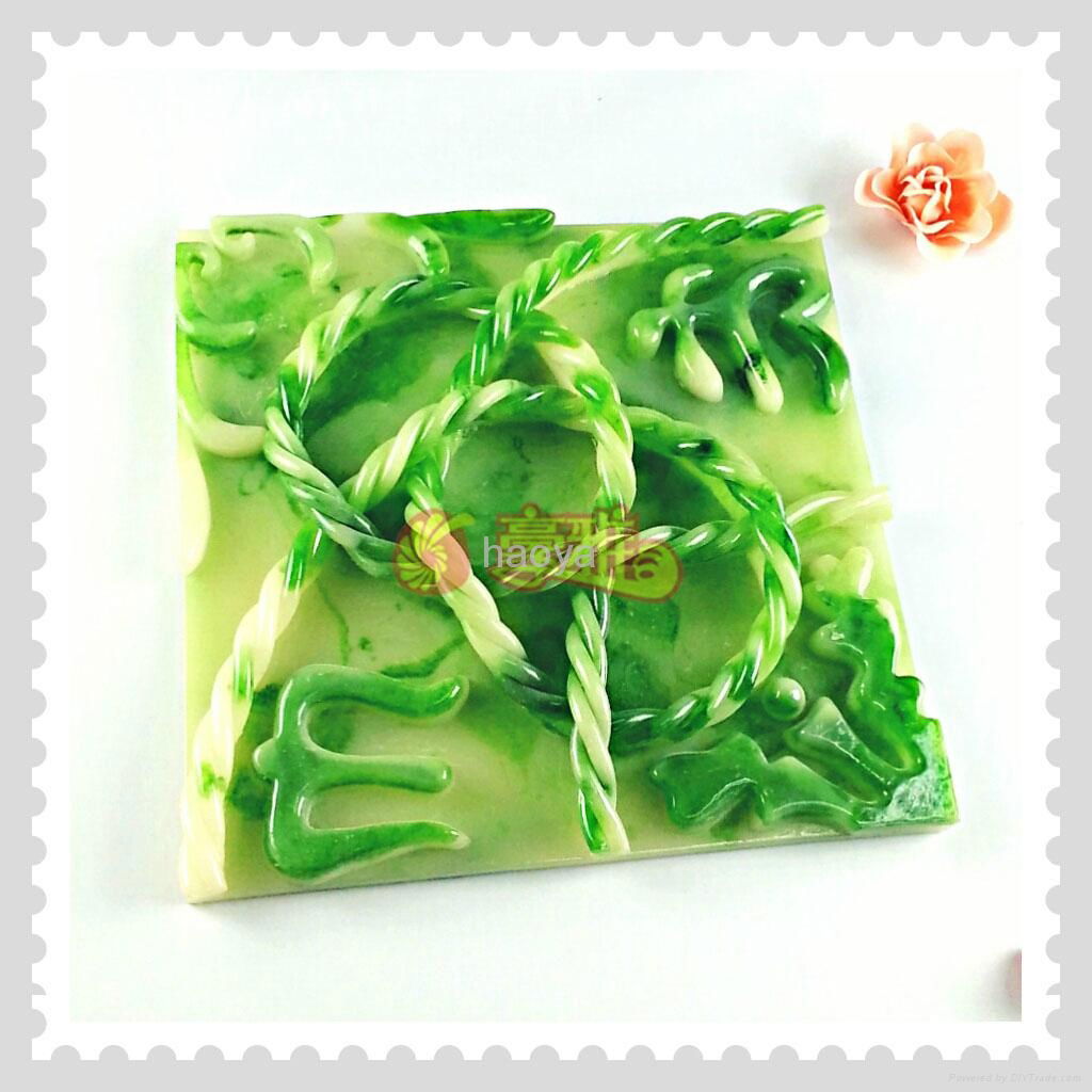  Customize Resin Display Craft Lucite Table Display for Decoration Artwork 4