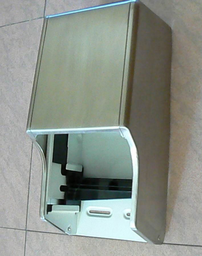 S/S Twin Roll Toilet Tissue Dispenser J-402RS