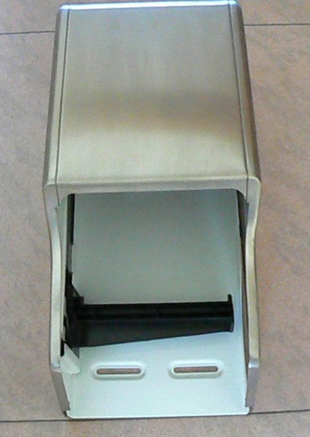 S/S Twin Roll Toilet Tissue Dispenser J-402RS 3
