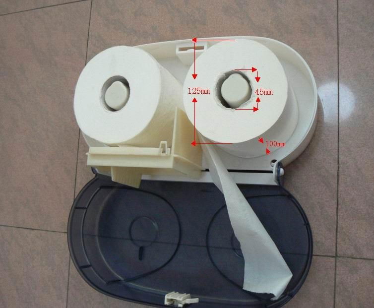  Twin Jumbo Roll Tissue Dispenser 5