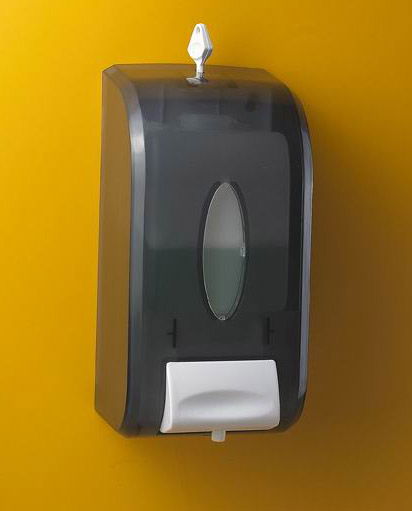 ABS Plastic Manual Soap Dispenser Black Foam Soap Dispenser