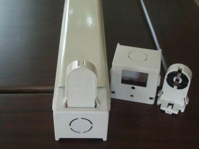 LED鐵質單管日光燈支架 3