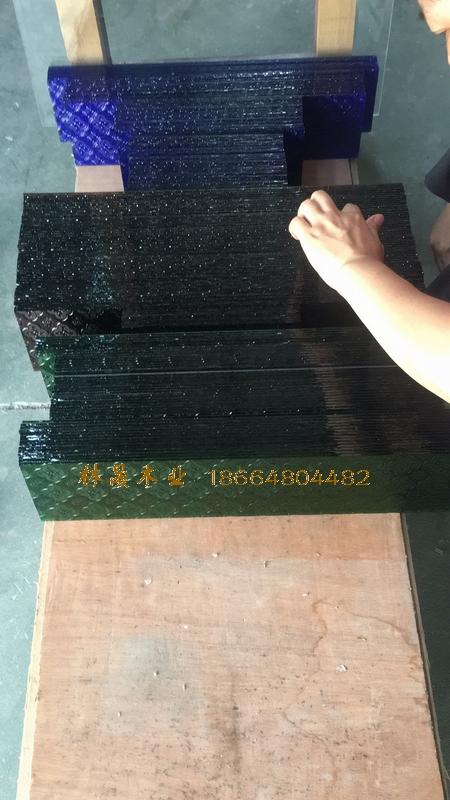 家居仿古裝飾仿古入色木製滿洲窗 4