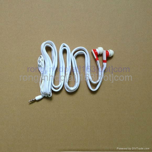 hoodie collar earphones machine washable waterproof earphone