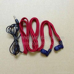 hoodie built-in MP3 headphones  washable headphones drawcord