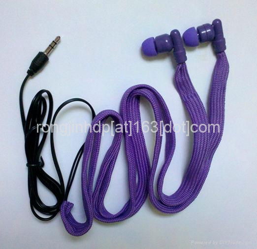 hoodie built-in MP3 headphones  washable headphones drawcord 4