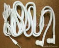 2013 new washable earphones for hoodie garment collar headphones