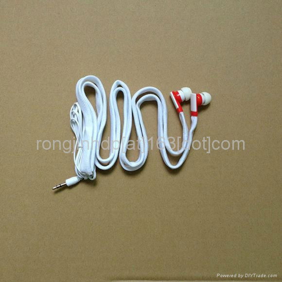 new waterproof earphones for garment collar drawstrings earphones 2