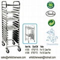 Stainless steel Higher GN Pan Trolley 4