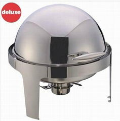 Deluxe Roll Top Chafer food warmer for