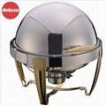 Deluxe Roll Top Chafer food warmer for catering 4
