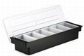 3/4/5/6 Compartment Quality Condiment Holder 2