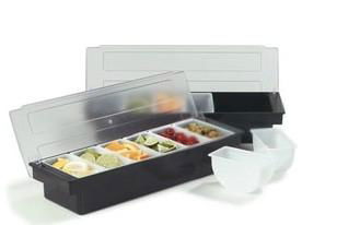 3/4/5/6 Compartment Quality Condiment Holder 4
