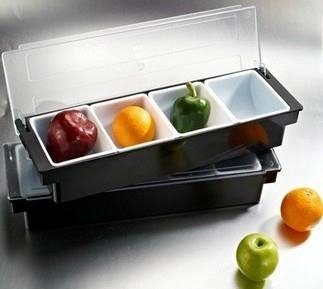 3/4/5/6 Compartment Quality Condiment Holder 5