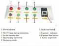 Funnel Screen Printing uv Exposure Machine with Gallium iodine lamp