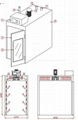 Cabinet type double insurance thermostatic explosion proof Muffle furnace 